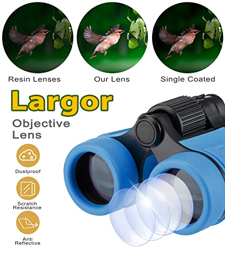 S Syxspecial Binoculars for KidsToy for 312 Years Boys and Girls Valentines Day Gifts Easter Birthday Gifts Outdoor Learning Toy for Kid Ages 46 Toddler Gift Stuffers - Image 5