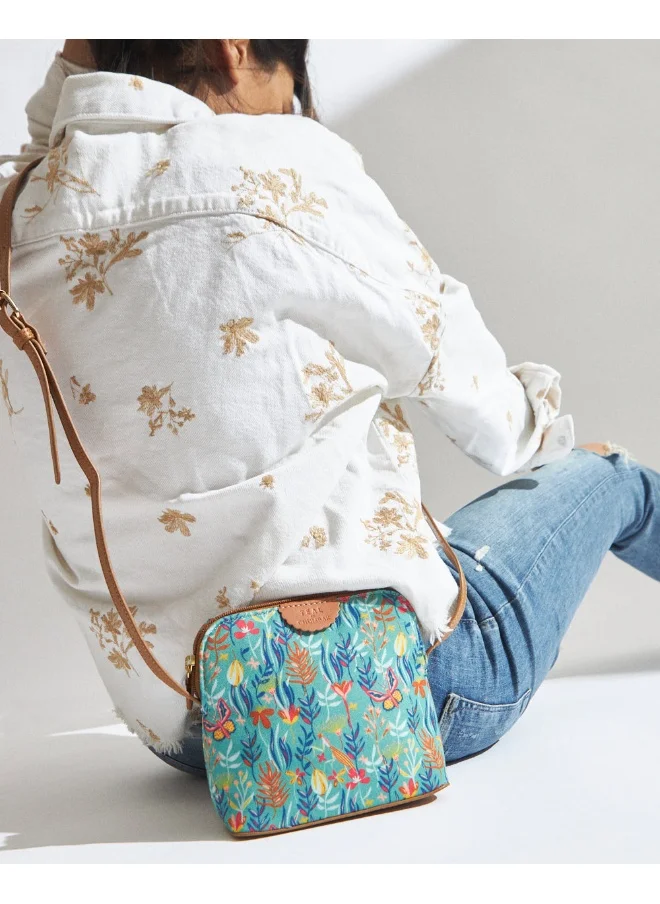 Chumbak TEAL BY CHUMBAK Tokyo Blooms and Boons Sling Bag