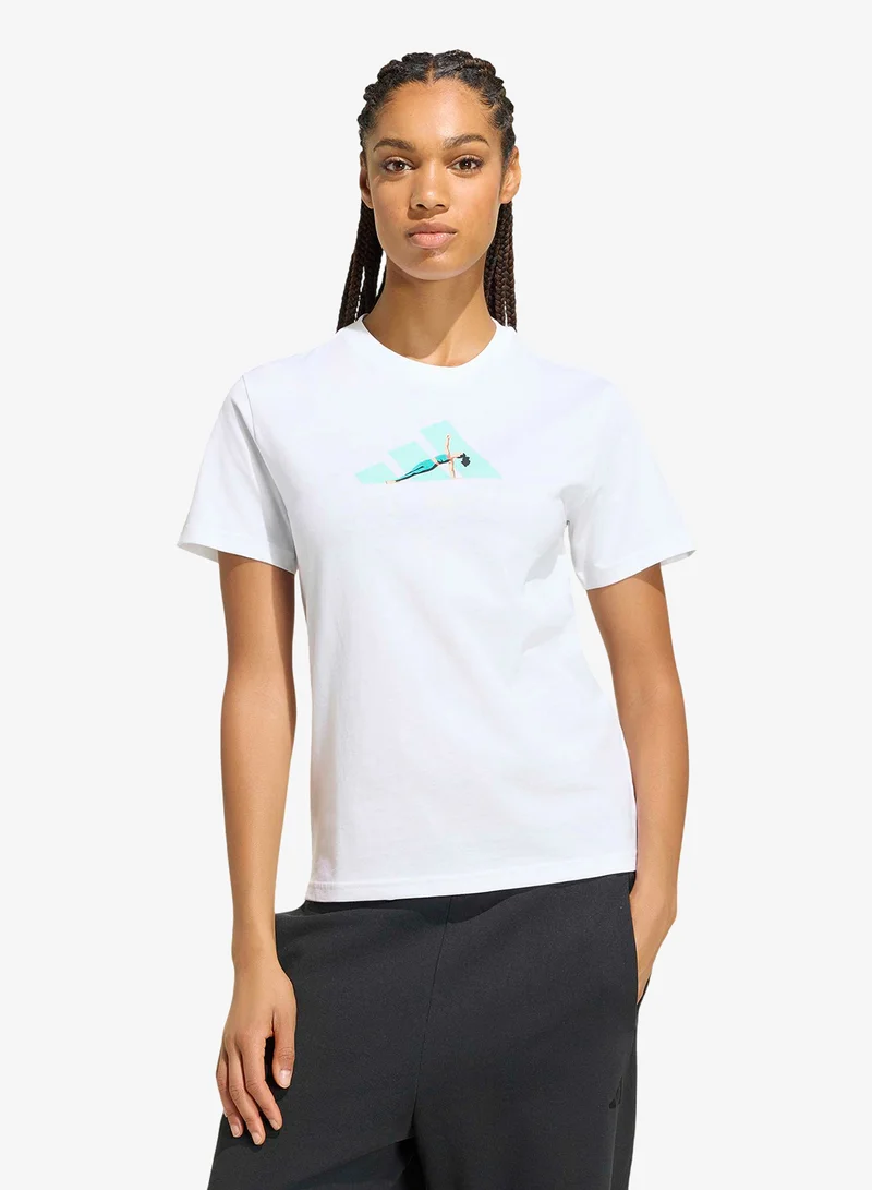 اديداس Sports Graphic T-Shirt