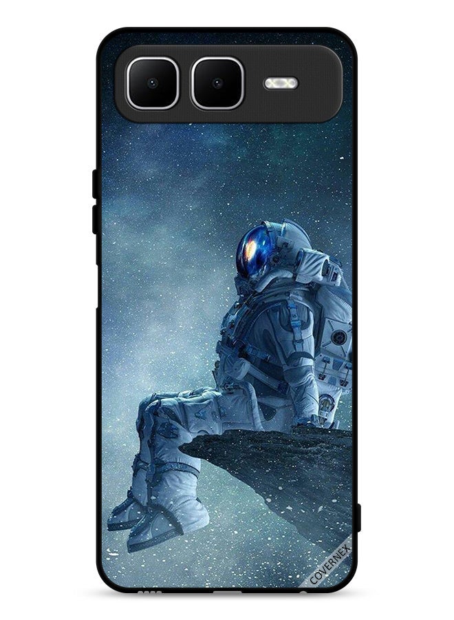 Covernex Infinix Smart 10 Plus Protective Case Cover Astronaut Tired