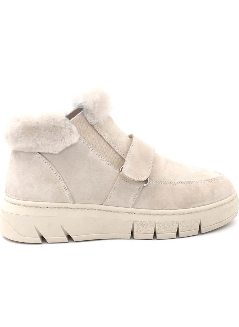 Fast Step Genuine Leather Fur Women's Classic Boots 916KZA3700
