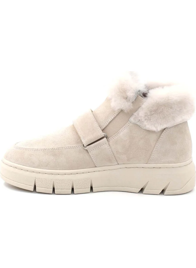 Fast Step Genuine Leather Fur Women's Classic Boots 916KZA3700