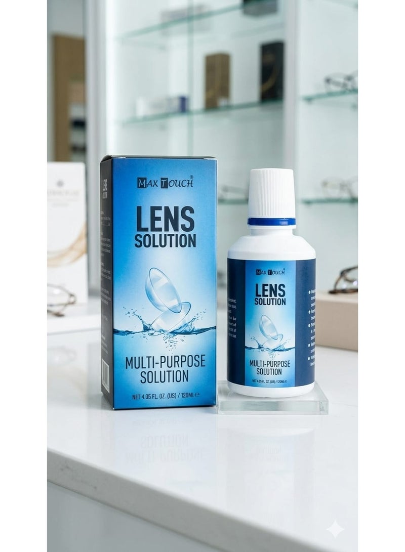 Max Touch Multi Purpose Lens Solution  120ml