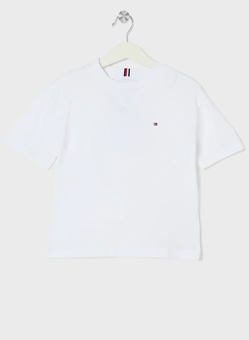 TOMMY HILFIGER Kids Essential Slim Fit T-Shirt