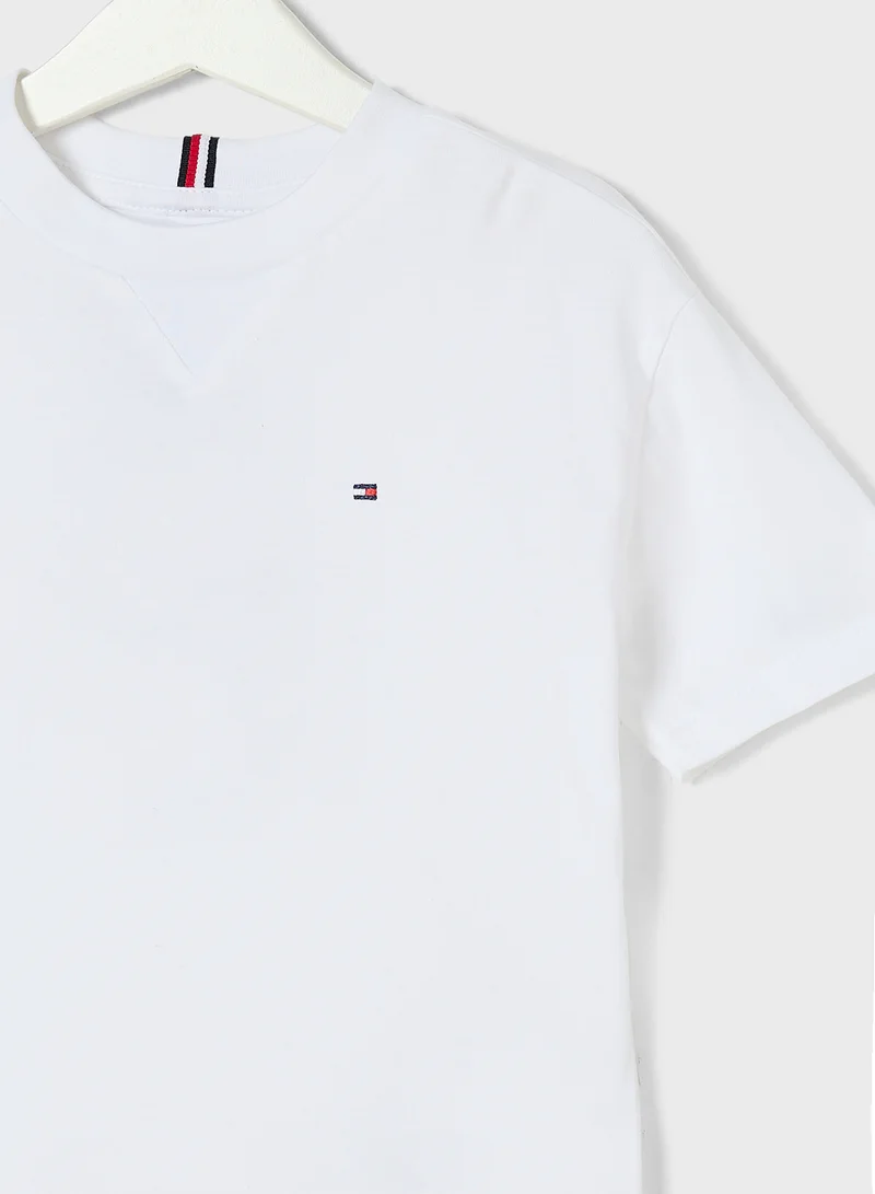 TOMMY HILFIGER Kids Essential Slim Fit T-Shirt