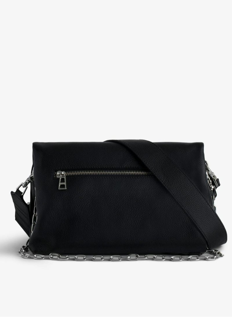 ZADIG & VOLTAIRE Rocky iconic women’s black grained leather bag - Image 3