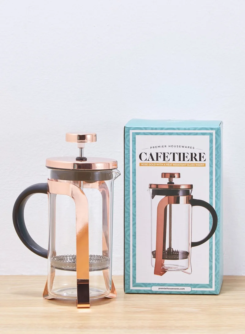 Premier Rose Gold French Press Coffee Maker 350ml