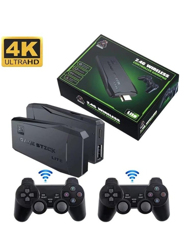 ELTRAZONE كونسول الألعاب الرجعية ELTERAZONE 64G، كونسول ألعاب كلاسيكية عالية الدقة، أكثر من 10000 لعبة مدمجة، كونسول 9 محاكيات، إخراج HDMI لألعاب الفيديو على التلفاز، كونسول ألعاب عالية الدقة مع وحدتي تحكم لاسلكيتين 2.4G - Image 2