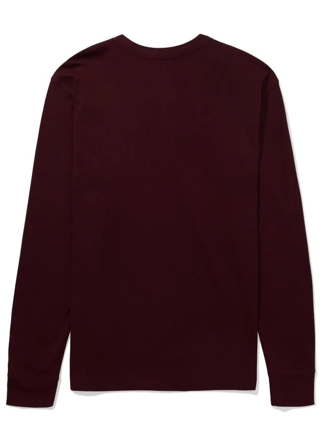 American Eagle Essential Henley T-Shirt