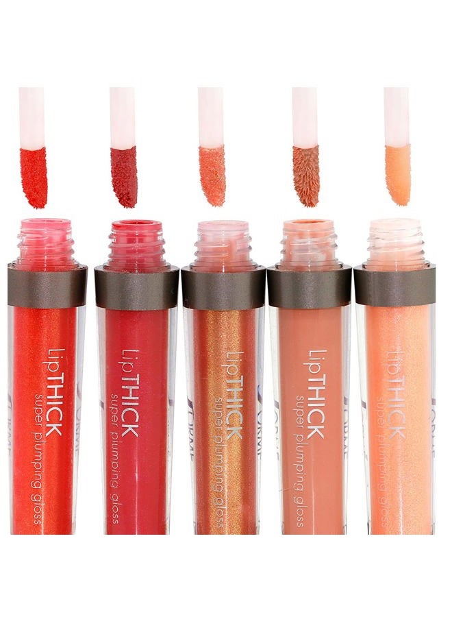 SORMÉ Sorme Cosmetics LipThick Plumping Gloss in Meltdown | Hydrating Gloss Enriched with Vitamins and Botanicals with Maxi-Lip Peptides | Cruelty-Free - Image 2