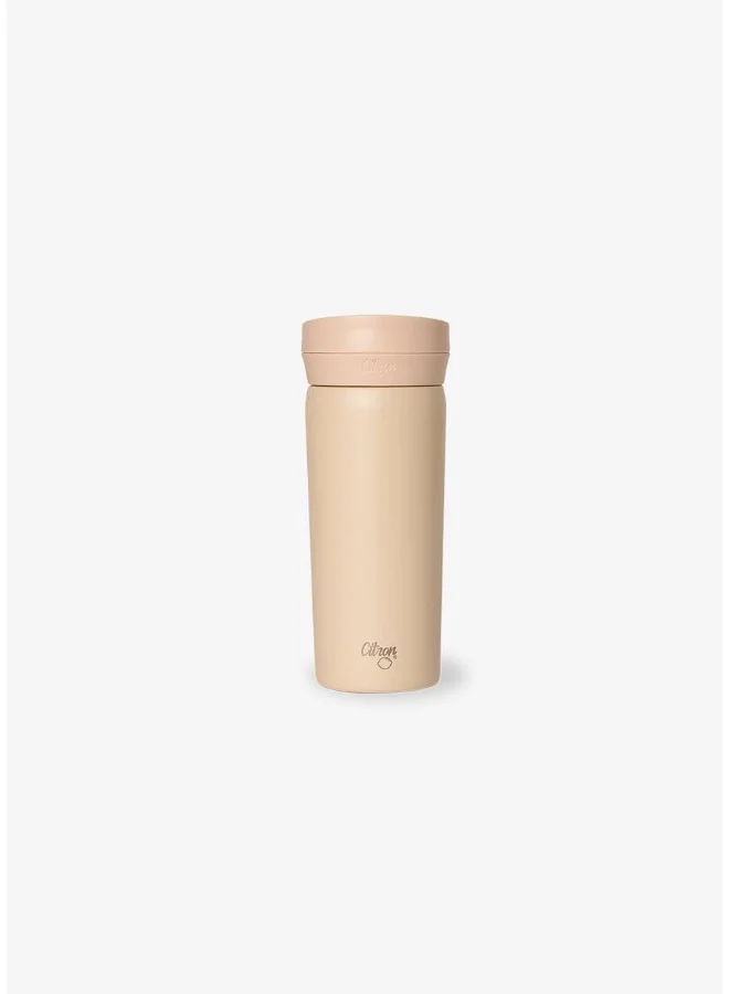 Citron Insulated Coffee Mug 450ml - Beige