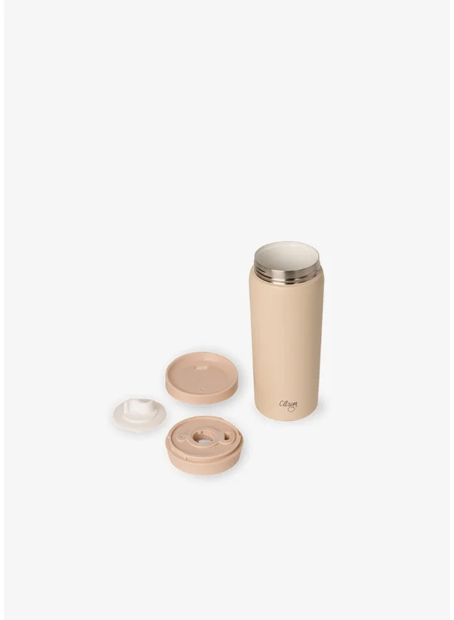 Citron Insulated Coffee Mug 450ml - Beige