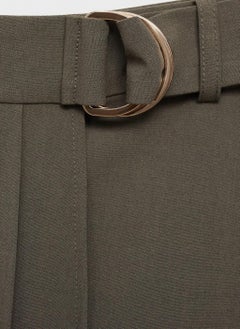 MANGO Camila Pleated Belt Skirt  - Image 2
