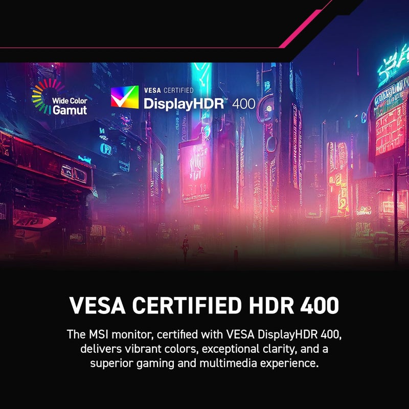 MSI MPG 275CQRXF 27-Inch QHD Curved Gaming Monitor with 240Hz Refresh Rate and Adaptive-Sync image 7