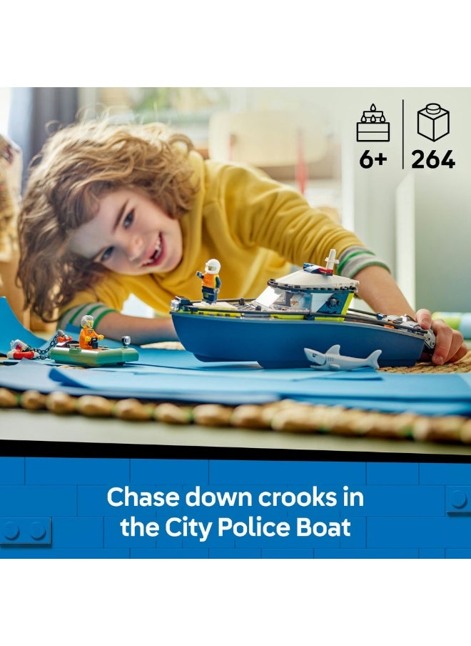 LEGO Lego City Police Boat Chase 60456 (264) Pieces  - Image 3