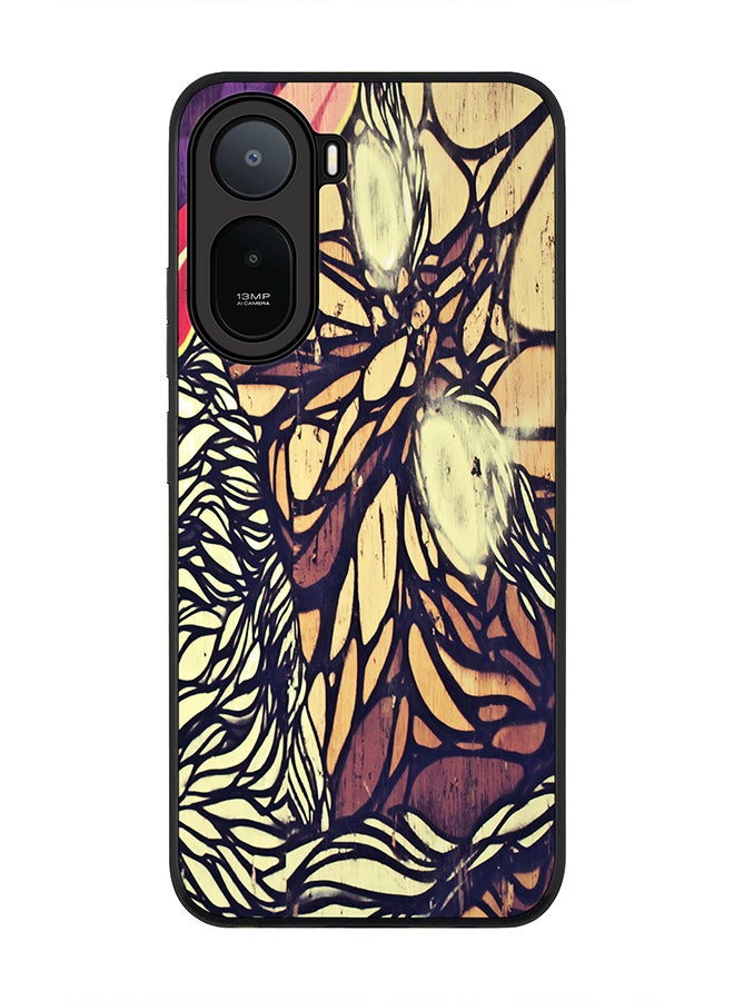 Stylizedd Rugged Case for Xiaomi Redmi A7 Pro 4G / Poco C81 / Poco C81 Pro / Poco C85x 5G- Slim Fit Hybrid Rubber Cover Wise Graffitti