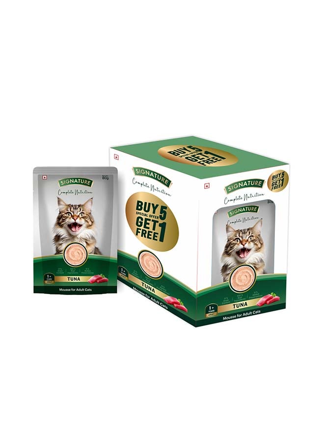 Grain Zero Signature Grain zero  Cat Tuna Wet Gravy, 6 x 80g (480g) - Image 2