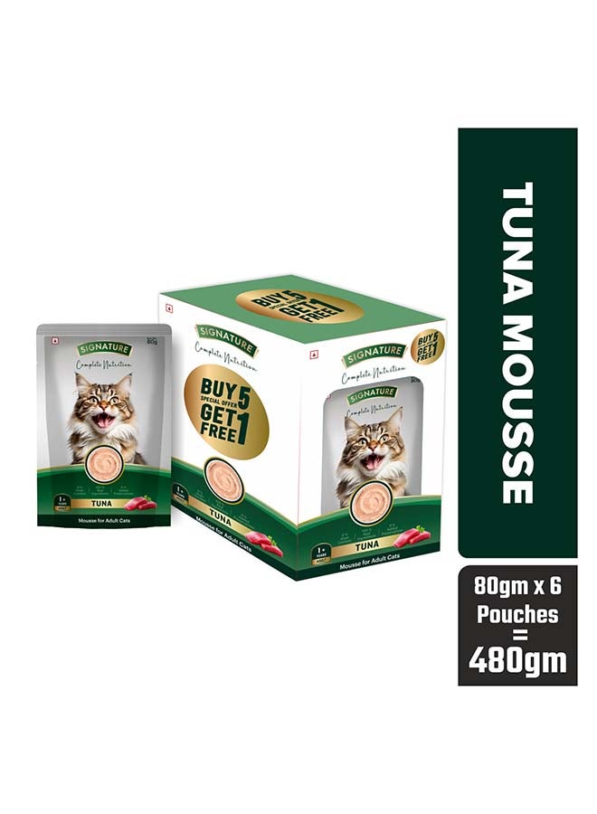 Grain Zero Signature Grain zero  Cat Tuna Wet Gravy, 6 x 80g (480g) - Image 1