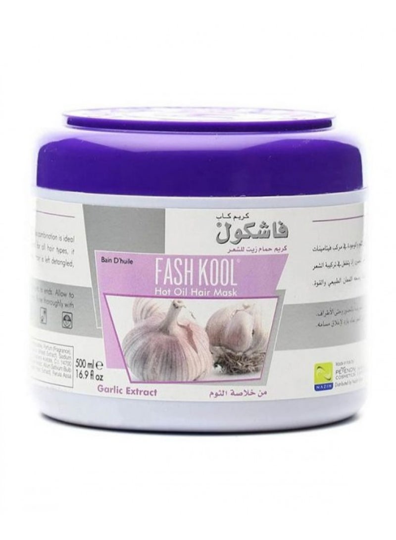 Fashkool Garlic Extract Hair Oil Bath Mask 500ml