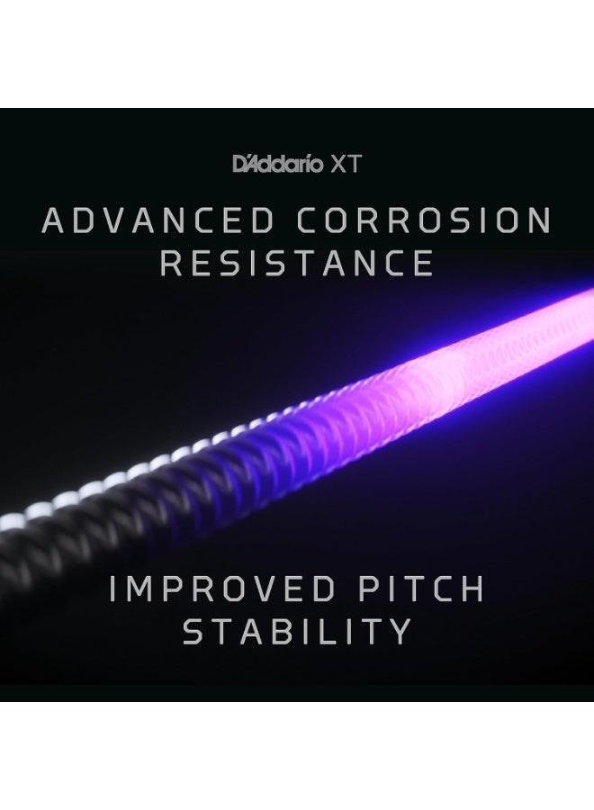 D'Addario XTAPB1356 XT Phosphor Bronze Acoustic Guitar Stringse, Medium, 13-56 - Image 4