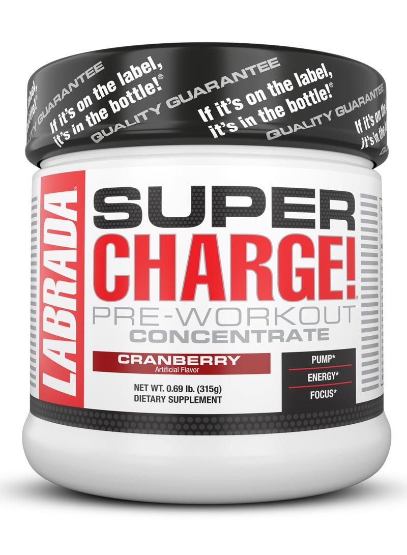 Labrada Super Charge 63 Servings 315g Cranberry - Image 1