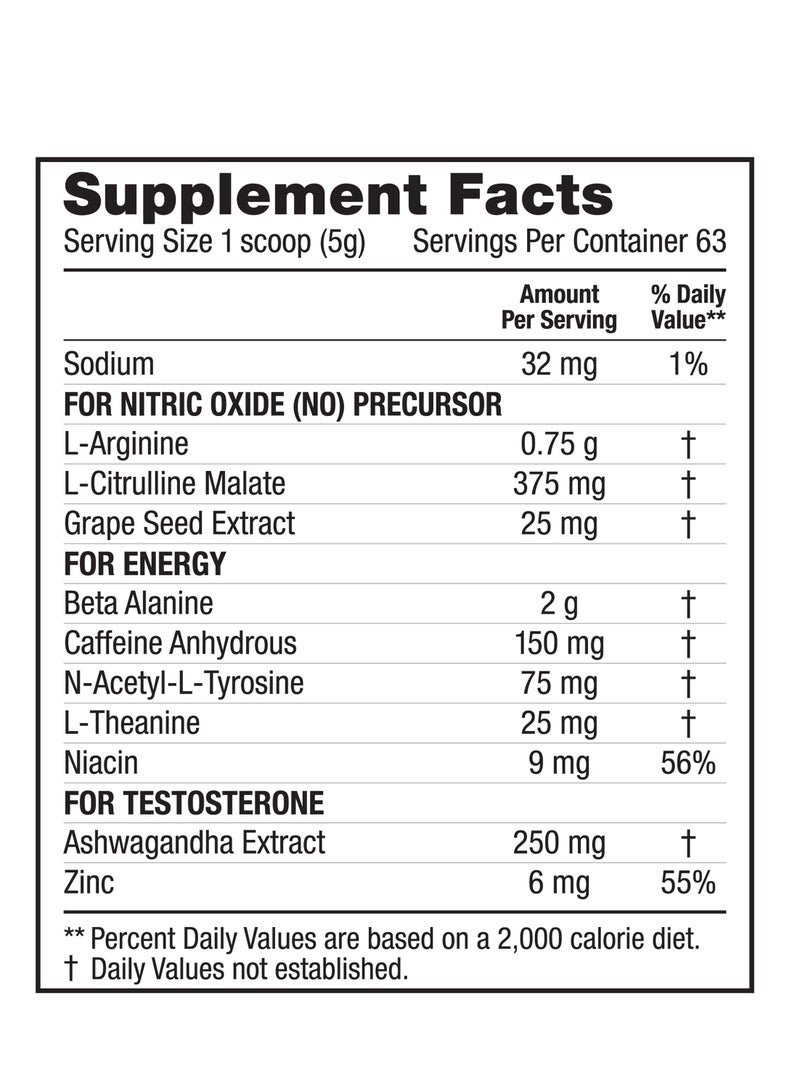Labrada Super Charge 63 Servings 315g Cranberry - Image 5