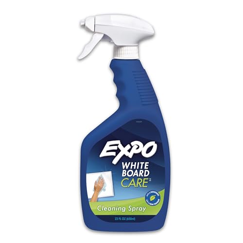 EXPO Dry Erase Whiteboard Cleaning Spray, 22oz - Calendar, Organization, Essential Supplies for Office, School, Classroom, Teachers - Image 1