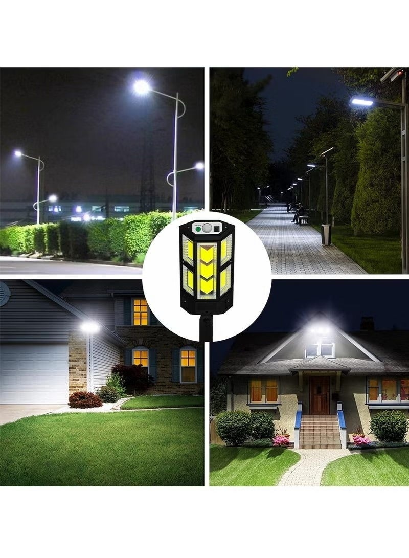Solar-powered outdoor garden light, LED street light with motion sensor, and wall light. - Image 4