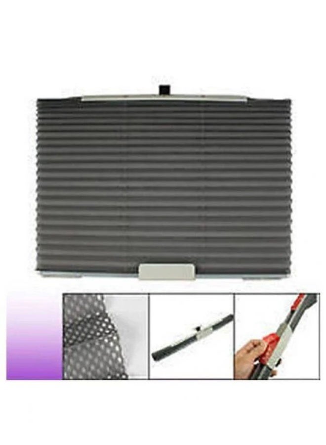 عسافكو  Assafco مظلة شمسية للنافذة الجانبية – قطعتان – ستارة سيارة قابلة للطي تلقائيًا بلون أسود، حماية من الشمس والأشعة فوق البنفسجية، سهلة التركيب ومناسبة لمعظم أنواع السيارات - Image 3