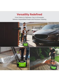 Dylect DYLECT Ultra Clean Plus High Pressure Car Washer Pump 1800 Watts Motor 120 Bars Pressure 65LMin Flow Rate 5m Outlet Hose Portable for Bike and Home Cleaning Includes 11 Accessories  - Image 4