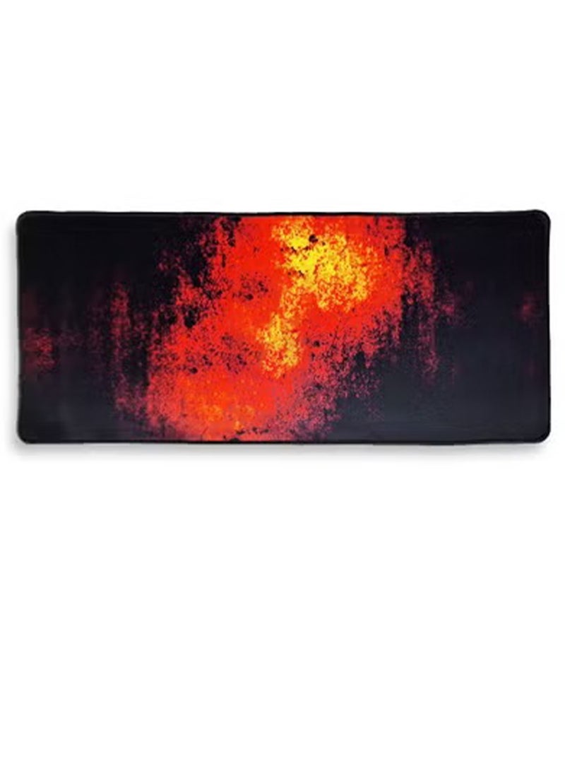 وسادة ماوس كبيرة 70×30 سم×2 مم، حصيرة ألعاب ومكتب ممتدة، قاعدة مطاطية غير قابلة للانزلاق، سطح أملس للتحكم الدقيق، تصميم متين ومريح - Image 1