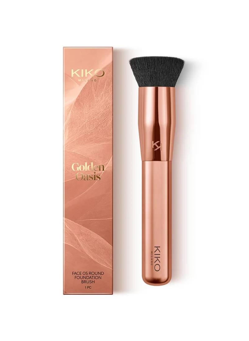 كيكو ميلانو GOLDEN OASIS FACE 05 ROUND FOUNDATION BRUSH
