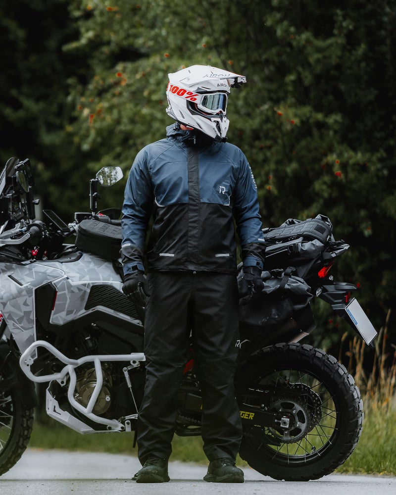 RIDEIRON Rain Suit Motorcycle Rain Gear Waterproof Jackets Pants Lightweight Durable Rainwear Outdoor Fishing Hiking for Men Women - Image 4