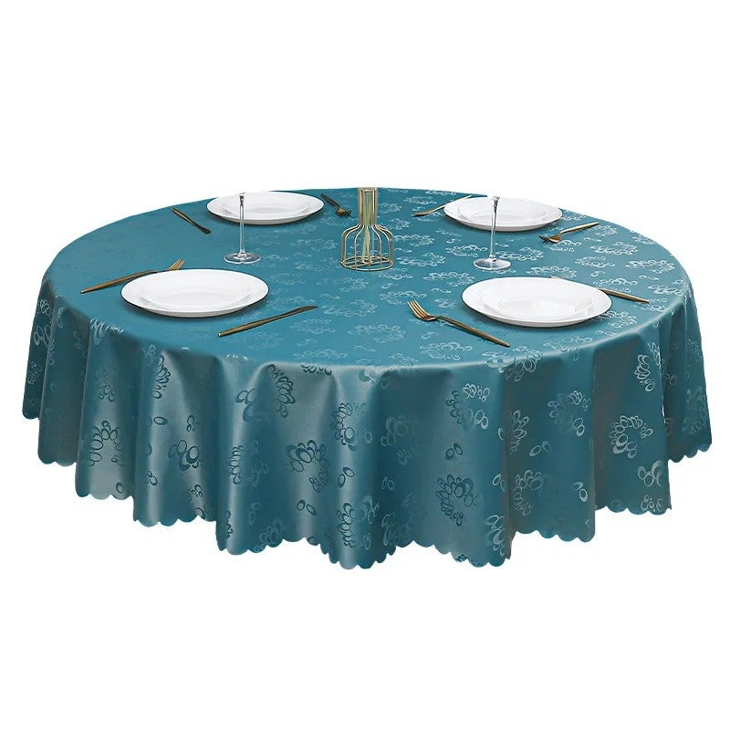 Y&D Handmade Modern PU Waterproof Oilproof Stain-Resistant Washable Tablecloth & Table Runners Set – High-End Dining Cover for Home, Hotel, Restaurant - Image 4