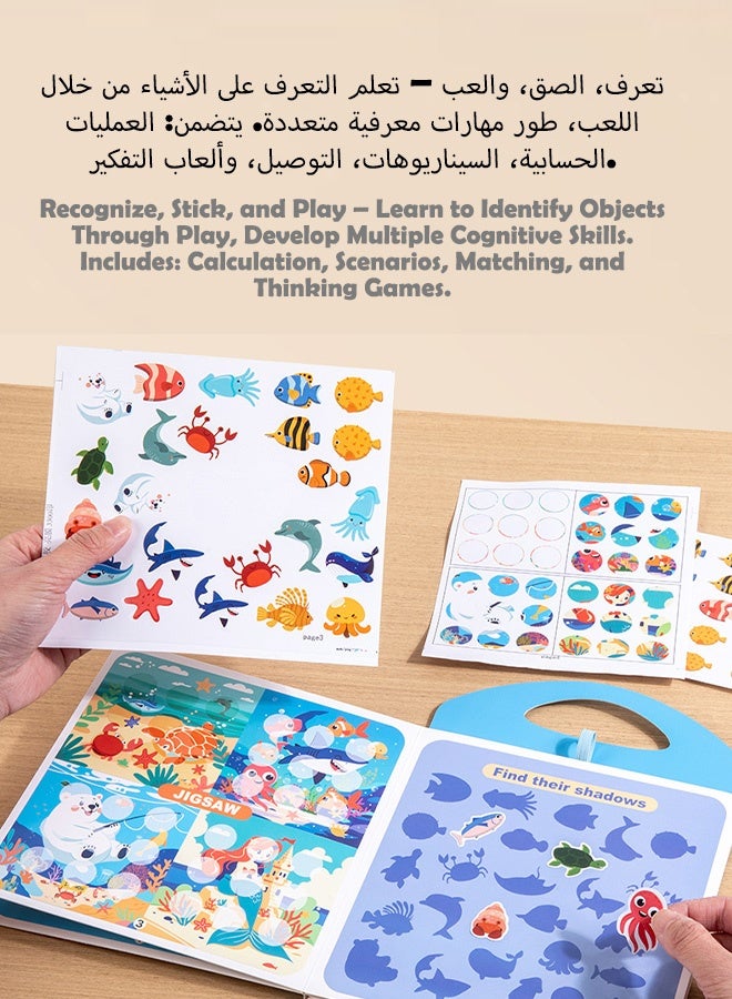 tangs Magic Water Painting Book, Water Reveal, Reusable, Educational, and Fun for Kids, Non-Toxic, Gift for kids 3,4,5,6,7 years old（Transportation Theme） - Image 5
