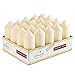 Tribello SPAAS Ivory Pillar Candles - 20 Pack | 1.5x4 Inch Bulk Pillar Candles, Dripless Dinner Candles | Unscented - Image 2
