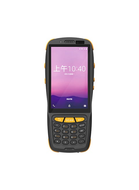 Android 9.0 Barcode Scanner PDA Handheld POS Terminal Inventory Machine 1D/2D/QR Scanner with 4 Inch Touchscreen Support 2/3/3G WiFi BT Mobile Computer NFC Function