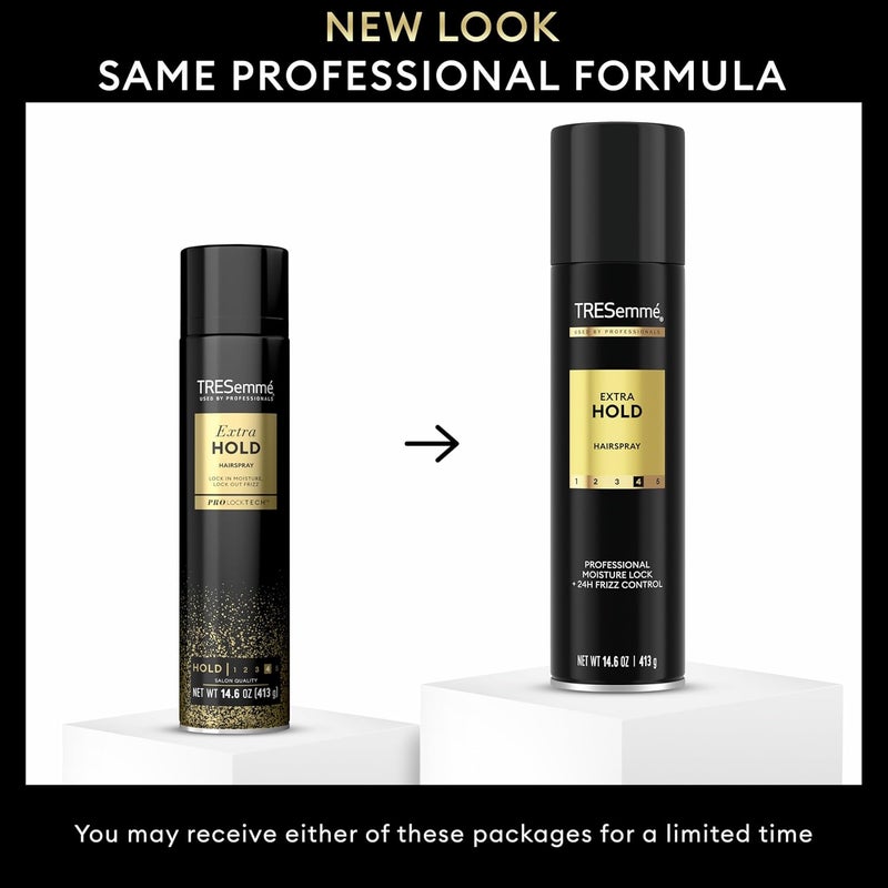 تريزيميه TRES Two Hair Spray للحصول على مظهر خالٍ من التجعد، تثبيت إضافي، مضاد للتجعد مع مقاومة الرطوبة طوال اليوم، 14.6 أونصة - Image 1