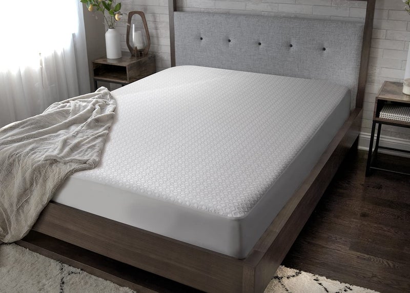 Bedgear Queen Dri-Tec Mattress Protector – Waterproof, Breathable, Washable, Adjustable Base Compatible – Deep Pocket Fitted Pad Fits 18” Mattress – White - Image 2