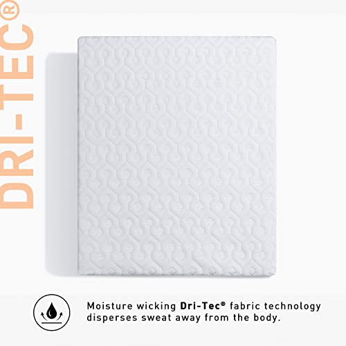 Bedgear Queen Dri-Tec Mattress Protector – Waterproof, Breathable, Washable, Adjustable Base Compatible – Deep Pocket Fitted Pad Fits 18” Mattress – White - Image 5