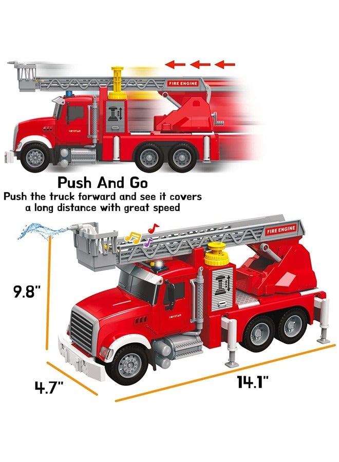 Beauenty Kids Fire Truck Toys For 3 4 5 6 Years Old Boys - Image 4