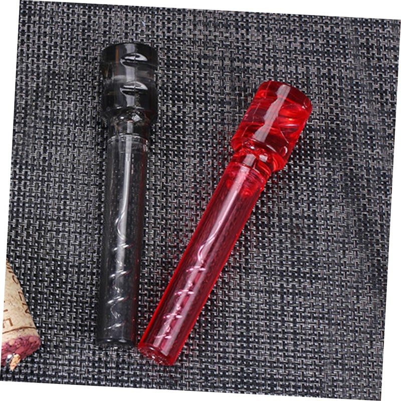 Portable Plastic Wine Corkscrew Set 3 Pieces Manual Bottle Opener For Home Bar Travel - Image 5