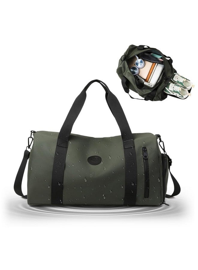 GUSTAVE¬Æ Gym Bag for Men with Footwear Compartment, Fashion Oxford Cloth Waterproof Duffle Bag Removable Shoulder Strap Travel Luggage Bag, 46x20x26cm - Image 1