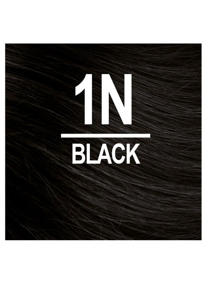 NATURTINT Mens Permanent Hair Color 1N Black For Hair Beard And Mustache (Pack Of 1) Ammonia Free Up To 100% Gray Coverage Natural Looking Long Lasting Results  - Image 2