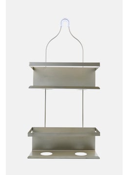 Metal Shower Hanging Caddy, Grey