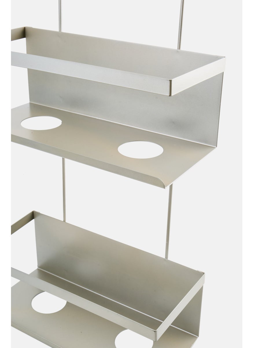 AMG - Metal Shower Hanging Caddy, Grey - Image 1