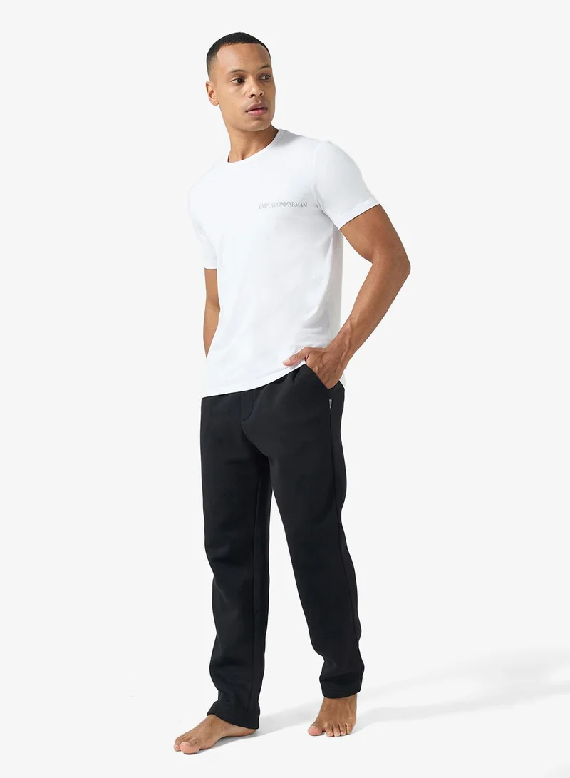 EMPORIO ARMANI  2 Pack Of Logo Crew Neck T-Shirt for Men | Best Price UAE