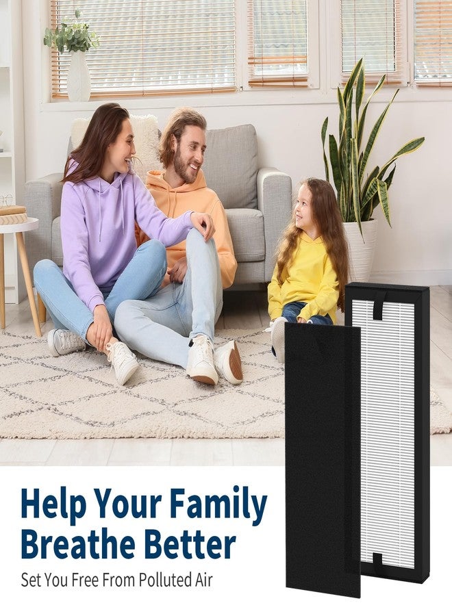 FMDZFL 185577 Replacement Filter Compatible with Bionair BAP516UV-U Air Purifier, 2 H13 True HEPA and 6 Washable Pre-Filter - Image 5