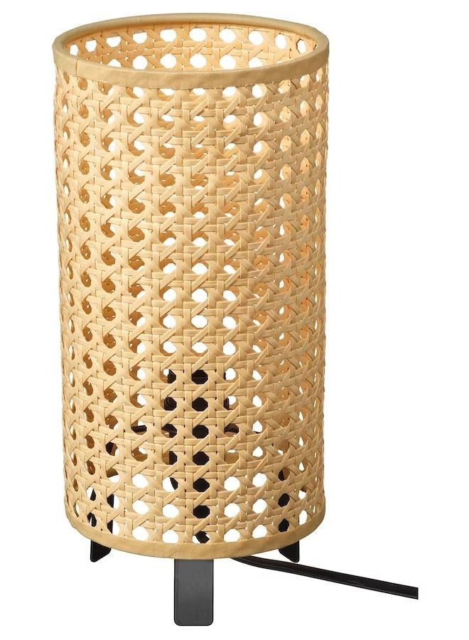 SAXHYTTAN Table lamp, beige/black, 26 cm - Image 1