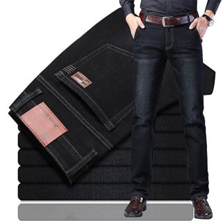 2025 New Mens Jeans Spring and Autumn Loose Straight Trousers Youth Popular Casual Stretch Boys Pants 8853#Black - pzsku/ZACCE824ED12CF9DAFB8EZ/45/1750432777/a443a852-949a-4dc4-bdba-a61a59cfa863